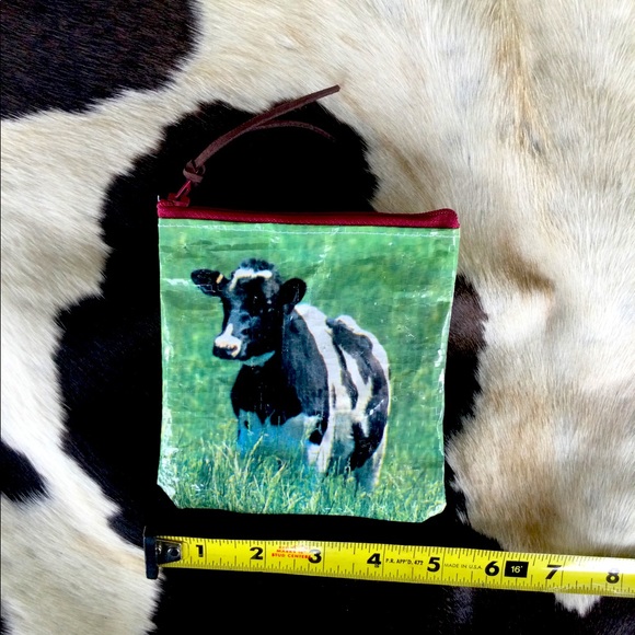 Handbags - 🎯SOLD🎯Upcycled feed sack zipper coin purse/pouch